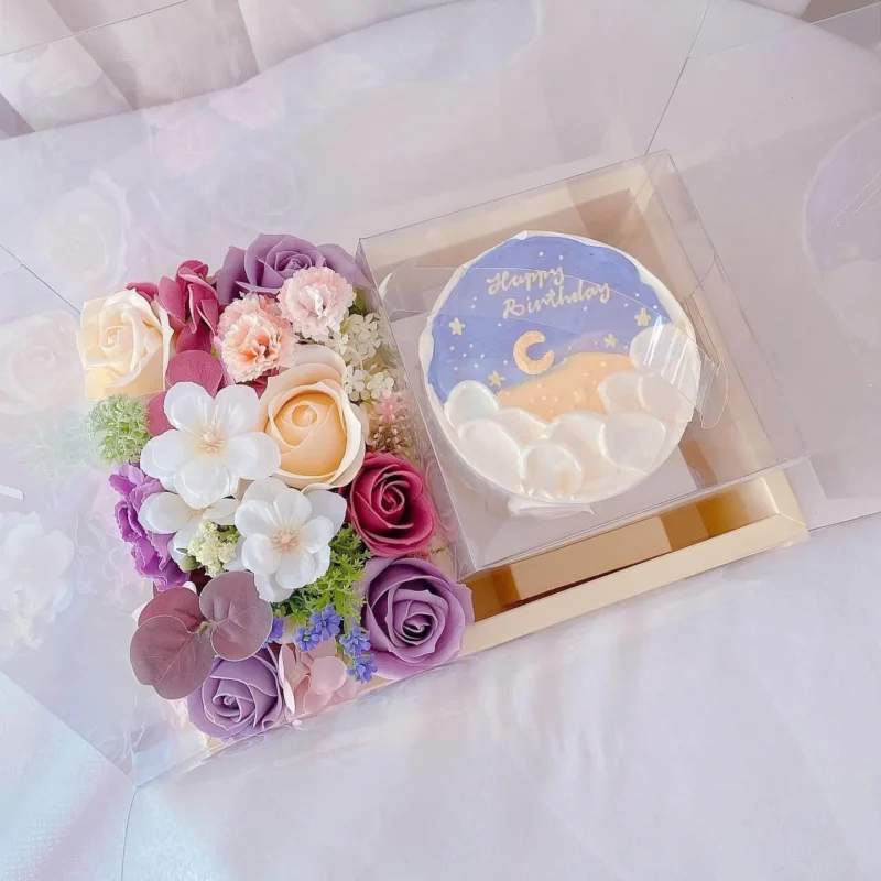 seven florist soap flower cake box 01 1