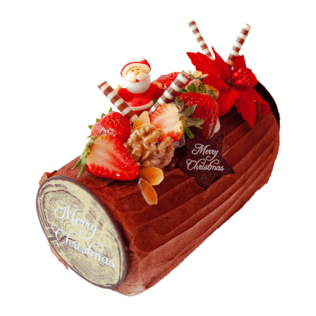 Christmas Bliss Log Cake