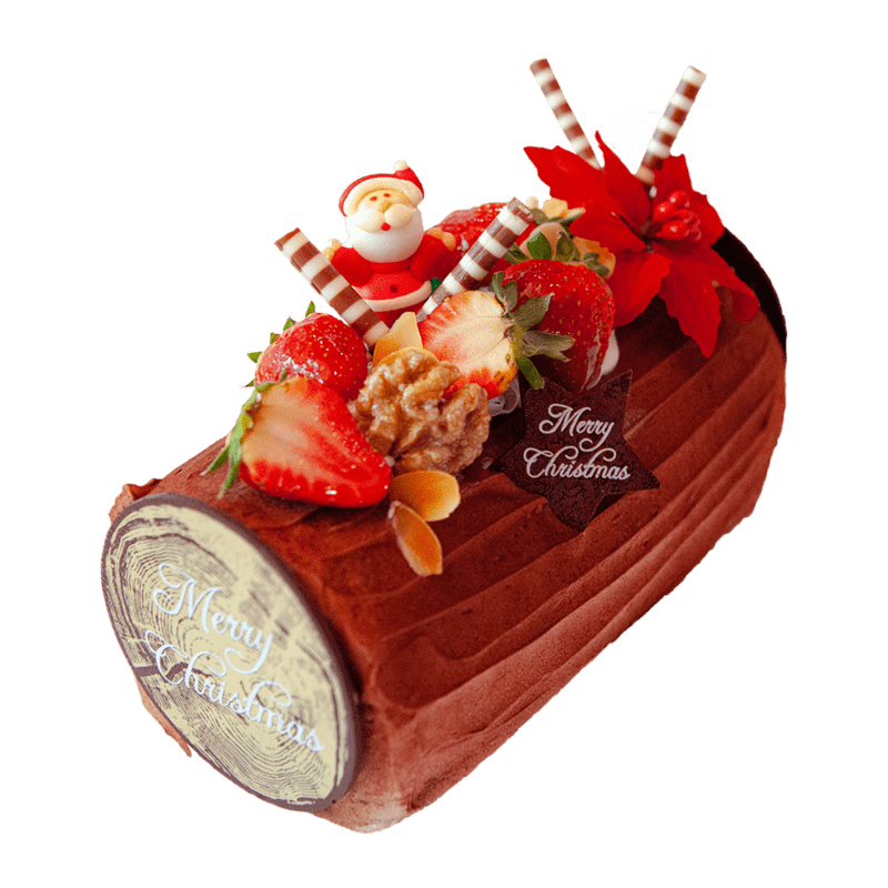 Christmas Bliss Log Cake