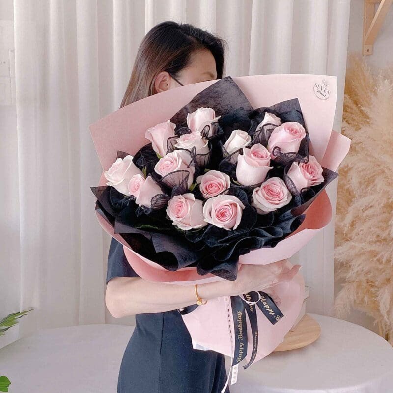 seven florist black Pink 02