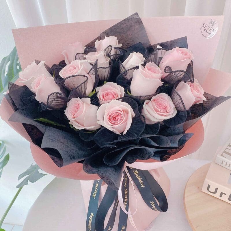 seven florist black Pink 03