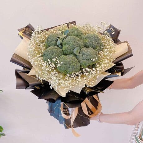 seven florist broccoli bouquet