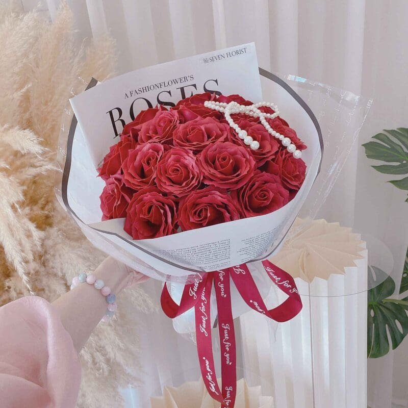 seven florist cherish you soap flower