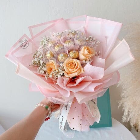 seven florist flower chocolate rocher 01