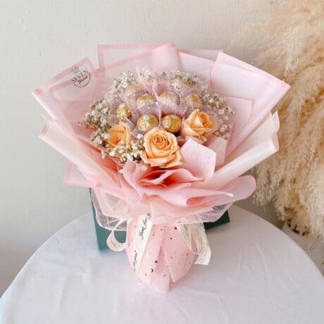 seven florist flower chocolate rocher 02