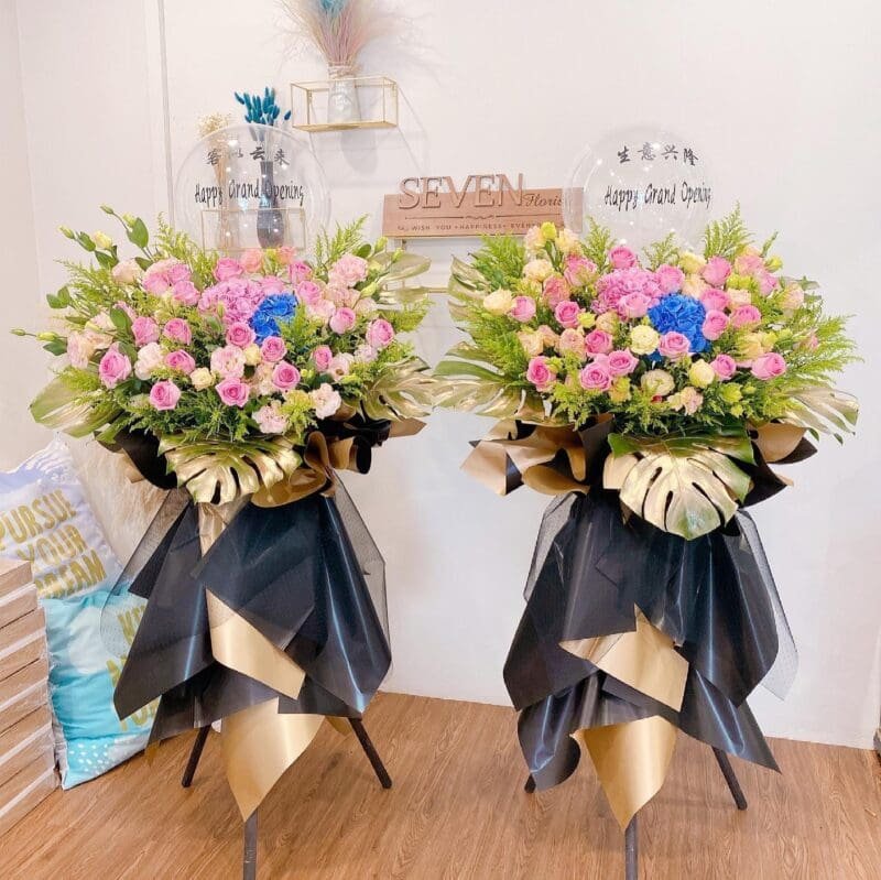 seven florist flower stand victorious 1