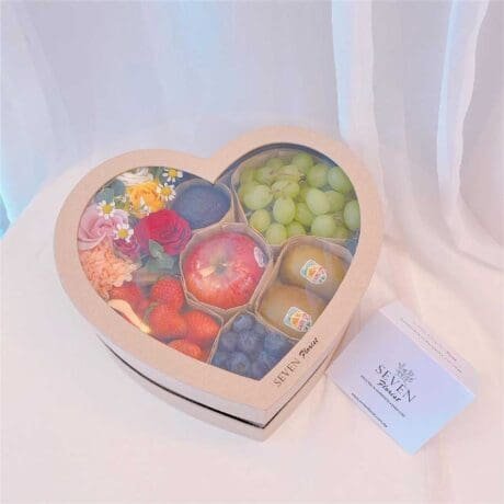 seven florist fruits flower box brown love 02a