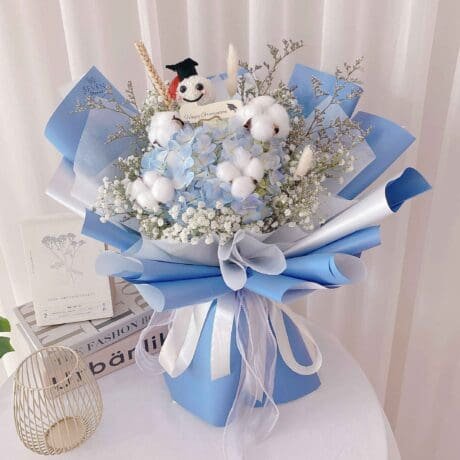 seven florist snowflakes graduation
