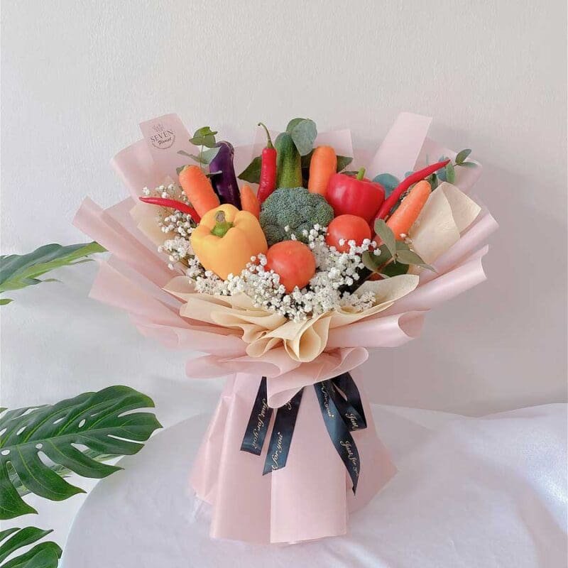 seven florist vege bouquet baby 03a