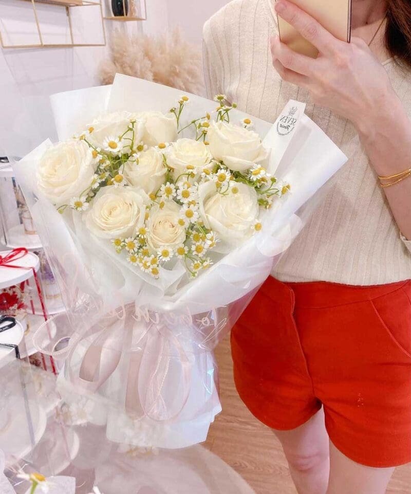 seven florist white rose chamomile 01a