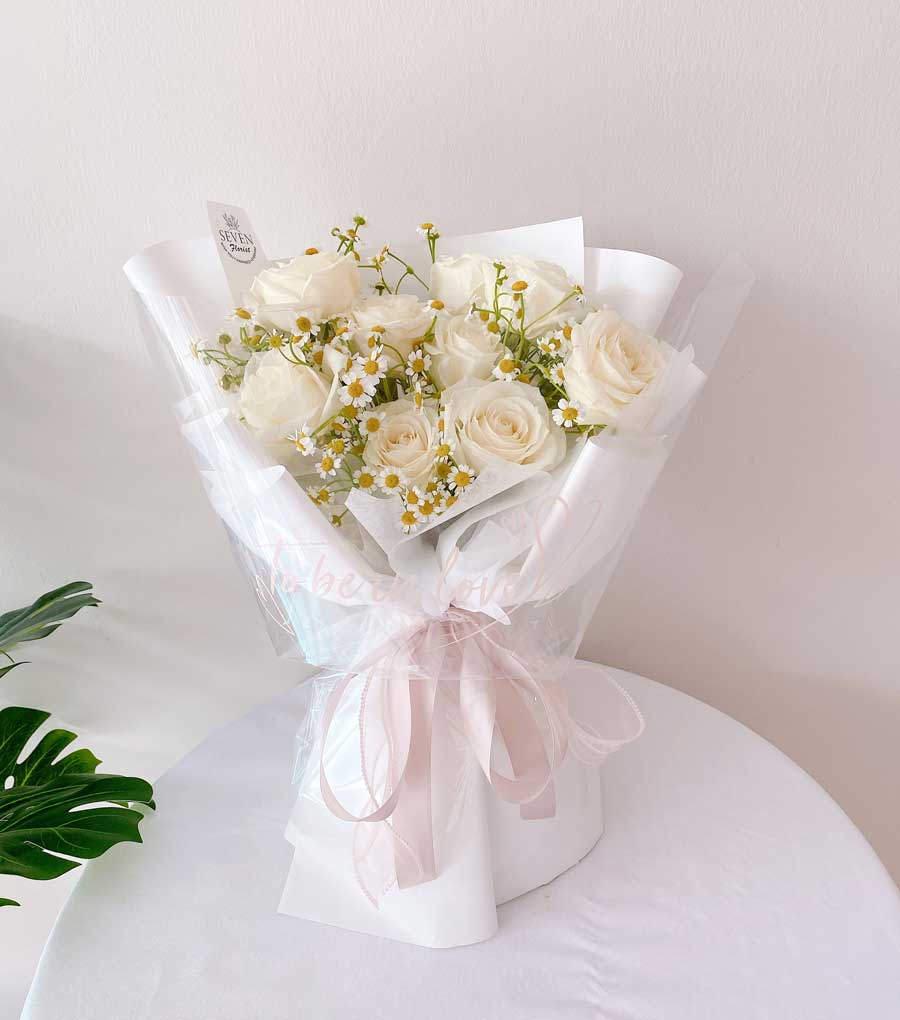 seven florist white rose chamomile 02a