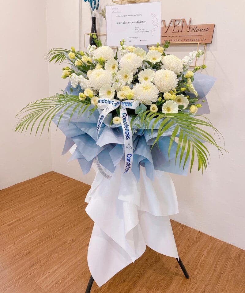 seven florist condolence flower 301