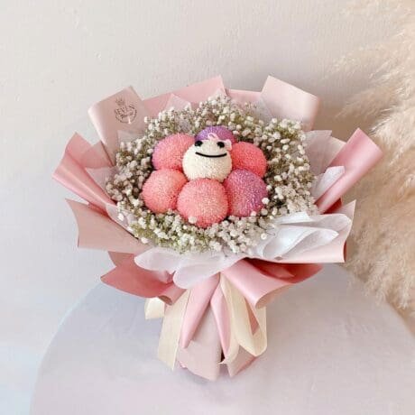 seven florist ping pong smile bouquet 02a
