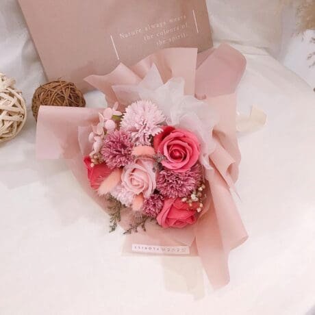 seven florist soap flower pink mix 02a 1 1