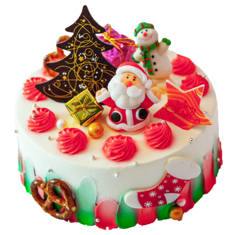 Berry Merry Christmas Cake