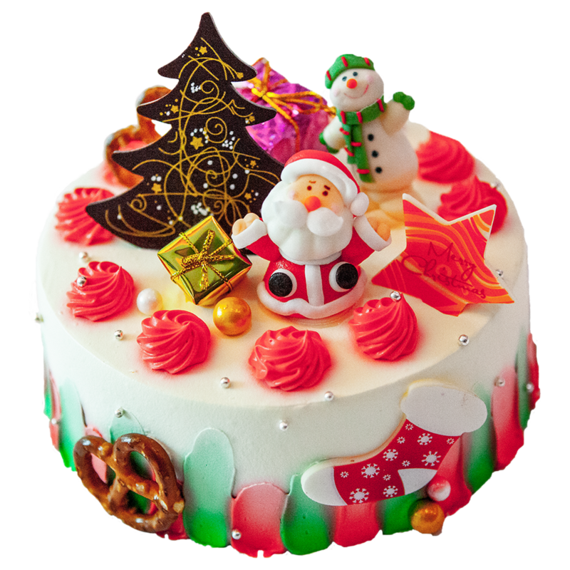 Berry Merry Christmas Cake