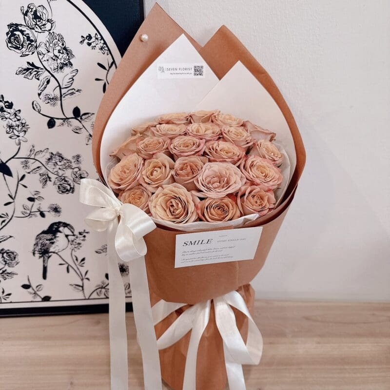 seven florist espresso elegance b