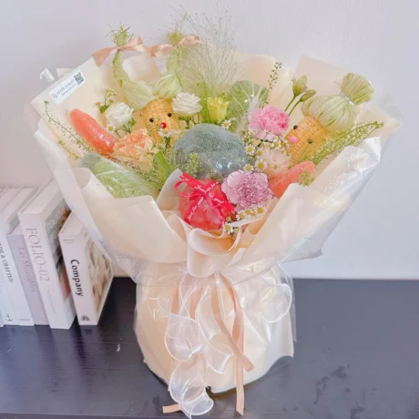 seven florist garden surprise vege bouquet 2